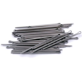 M1.6 (1.6mm x 12mm) Split Cotter Pin - Stainless Steel (A2) (Pack of 40)