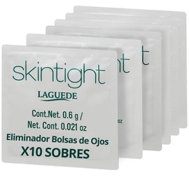 Laguede Gel Eliminador de Bolsas Ojos Efecto Lifting Quita Ojeras Lineas De Expresion Arrugas - Eliminador Bolsas de Ojos Para Hombres Y Mujeres Con Acetil Hexapeptido - Apto Para Todo Tipo De Piel (10 Sobres)