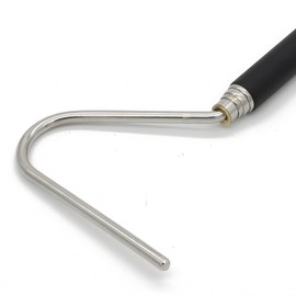 JIH Stainless Steel Extensible Snake Hook 39 inch, Retractable Reptile Hook, Pick-up Handling Tool