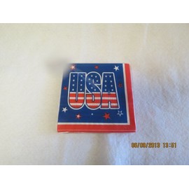 U.S.A. 4th of July Luncheon Napkins