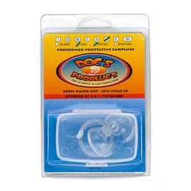 DOC'S PROPLUG Dock Pro Plug Ear Plugs with Leash / Surfing Ear Plugs for Surfer Ear Prevention Large