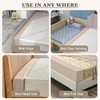 Bed Gap Filler/Mattress Space Filler, Mattress Extender for Twin/Full/Queen/King Bed,