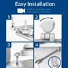 Bemis Classic Colors Slow Close Toilet Seat, Easy Clean Hinges