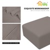 Easy-Going - Funda elástica otomana Plegable, Protector de Muebles, Rectangular,