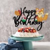 LVEUD Decoración para tarta de cumpleaños con diseño de animales