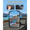 ITOPUP Towing Mirrors Fit 1999-2002 For Chevy Silverado 1500/2500 For
