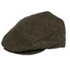 Brixton Men's Hooligan Flat Cap, brown, m