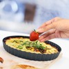 Joejis Quiche Dish 22cm - Non Stick Carbon Steel -