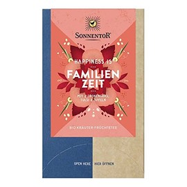 SONNENTOR Happiness is Family Time Tea, 18 Double Chambers, 27 g (Pack of 6)