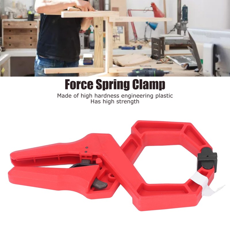 Woodworking Ratchet Clamp High Strength Quick Release Ratchet Spring Clamp