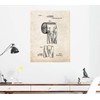 Toilet Paper Roll Patent Print Old Look (24" x 30")