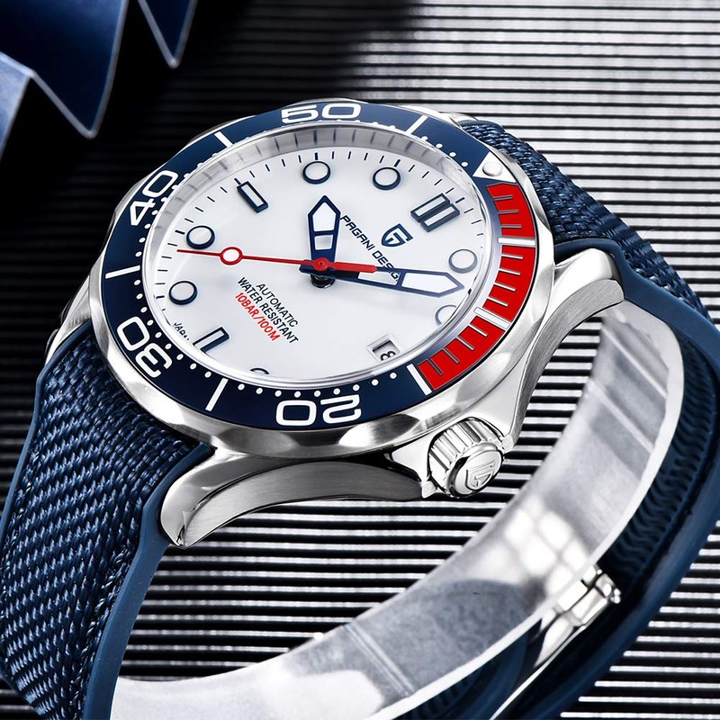 Pagani Design 1667 Men's Fashion Automatic Diving Watch NH35 Movement