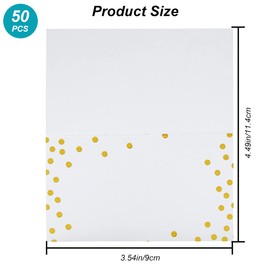 Place Cards, White Place Cards, Place Cards for Weddings, Pack of 50 Blank Place Cards, Wedding Birthday, Name Cards for Labelling, Name Cards, Folded Table Names Place Cards