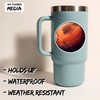 Mars Planet Sticker 4 Inch - Waterproof Vinyl Decal for