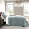 RECYCO Luxury Velvet Quilt King Size, Ultra Soft Velvet Bedding