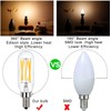 Raheem T8 LED Bulb, E12 Dimmable LED Bulb, 110v 600Lumens