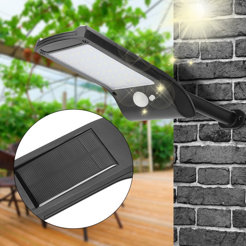 36 LEDs Waterproof Garden Yard Solar Powered Outdoor Light Sensor