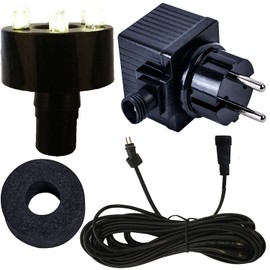 Köhko 29002 Complete Lighting Technology for Fountain Including LED Ring, Cable and Transformer Blue