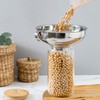 2pcs Canning Funnels for Filling Mason Jars with Strainer, Food