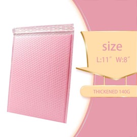 Pink Bubble Mailers Padded KAIXILU Mailer Envelopes L11xW8 inch-25PCS Packaging Mailing Envelope Bags Shipping Bag Bulk Pack Self Seal Package Mail Packing Business Supplies
