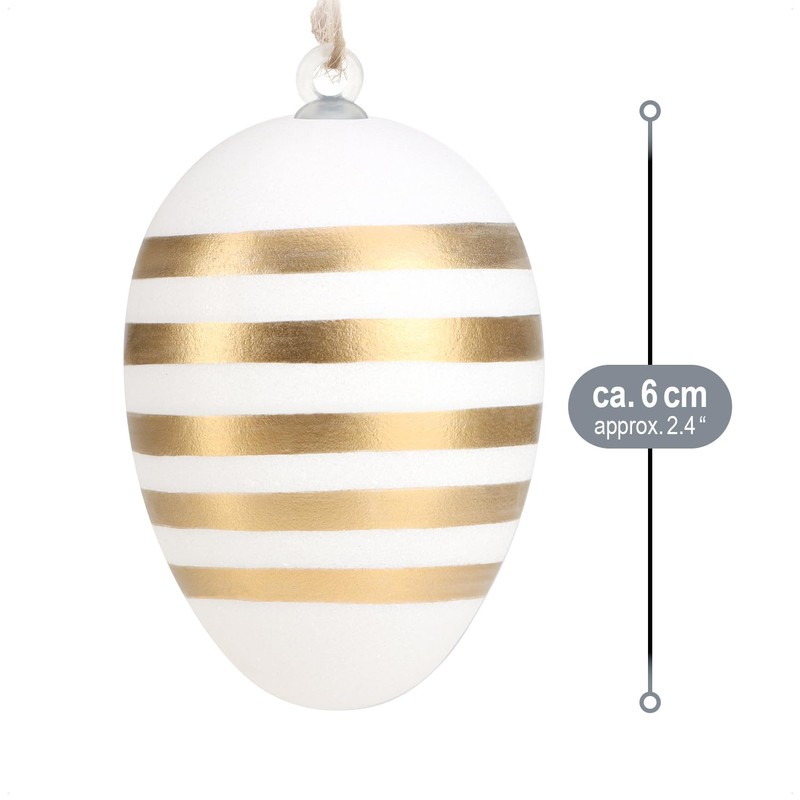 com-four 18 x Easter Eggs for Hanging - Easter Eggs
