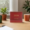 Minicalendario De Escritorio 2026, Planificador Mensual Con