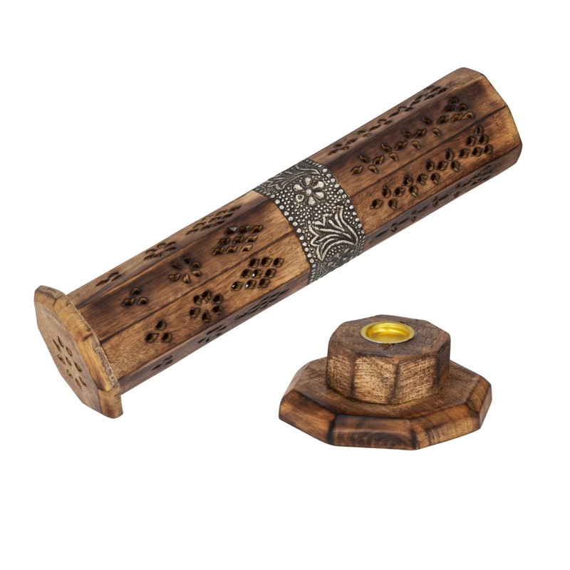 NKlaus Incense Holder Octagonal Incense Tower 32 x 6 cm