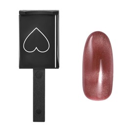 Rolabling 9 Patterns 3D Cat Eye Gel Polish Nail Magnet Tool for Nail Art Design Magnetic LED Polish Soak Off UV Gel DIY Magnet Stick Manicure Art Tools Kit for Salon Studio or Home (08, Heart)