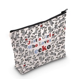 Meeko Cosmetic Bag Just A Gil Who Loves Meeko Racoon Makeup Bag with Zipper Cartoon Racoon Meeko Lover Gift (Meeko)
