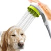 Pet Dog Grooming Shower Head with Massage Brush Functionality and