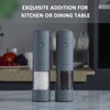 TLYSXPRO Electric Salt and Pepper Grinder Set with USB Rechargeable,