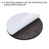 PATIKIL 4.7" Diameter Adhesive Non-Slip Backed Felt, 3 Pcs 5mm