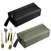 Larrel Pack of 2 Small Portable Tool Bag, Waterproof Zip