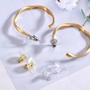 Fishhook Earring Backs for Droopy Ears, Earring Backs Replacement, Bullet