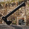 NIPURA Outdoor Camping Hatchet Axe, Tactical Axe And Hammer, Small