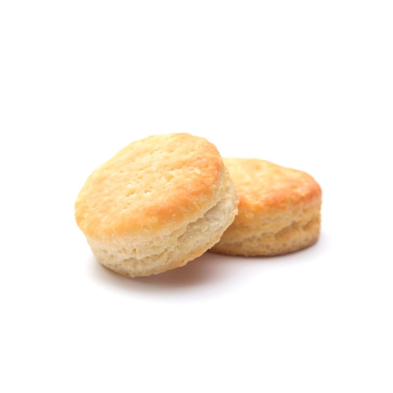 1 Dozen 12 Count Circle Biscuit Round 3 Inch Cookie