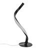 SShaped LED Spiral Table Lamp Reading Light Small Night Light
