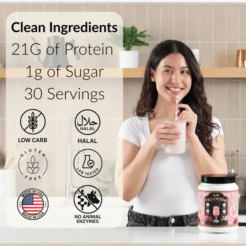 Falooda Whey Isolate Protein Powder