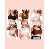 SHAPERMINT Wireless Everyday Lightly Padded Bras for Women - Wirefree,