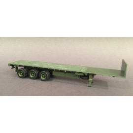Trident 90068, M872 3-Axle 34-Ton Flatbed Trailer 1/87