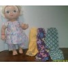 Handmade Doll Clothes made to fit Baby Alive Lot 0f