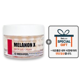 Medipil [Medipeel] Melanon X Drop Gel Cream + Random Free Gift, 50g, 1 Pack / [메디필] 멜라논 엑스 드롭 겔 크림 + 사은품 랜덤, 50g, 1개