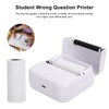 Mini Pocket Printer Inkless Wireless Bletooth Portable Thermal Paper for