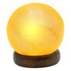 Table Lamp Salt Crystal Salt Crystal Lamp Wooden Base Table