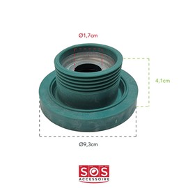 AEG 407143096-3 Elektrolux Opposite SG4 1460125 6203ZZ Washing Machine Top Loader Zoppas Privileg Quelle Electra