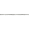 Solid 925 Sterling Silver 2mm Rolo Chain Necklace 18" -