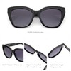ZENOTTIC Polarized CatEye Sunglasses Women: Oversized Square Sunglasses for Woman