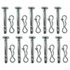 SEPC 10pcs 738-04155 and 714-04040 Shear Pin Replacement Kit for