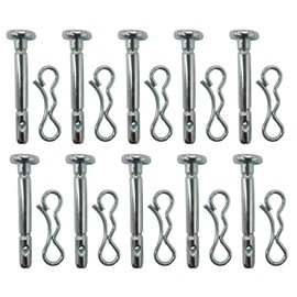 SEPC 10pcs 738-04155 and 714-04040 Shear Pin Replacement Kit for MTD Snow Blower