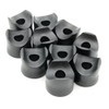 Design61 10x Saddle Spacers with One-sided Pipe Recess L 10